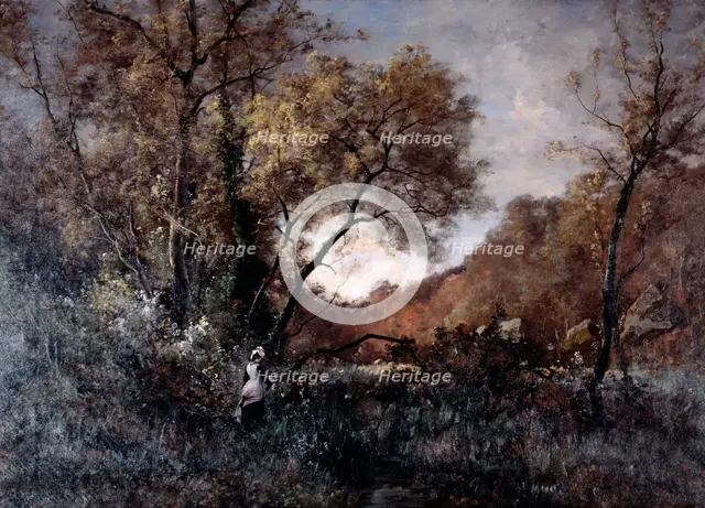 'Flowers in April', 1877. Artist: Emmanuel Lansyer