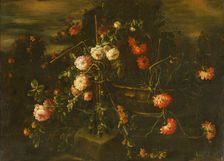 Flowers in Nature, 1730-1740. Creator: Unknown