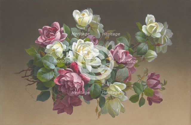 Flowers: Roses, late 19th-early 20th century. Creator: Paul de Longpré.