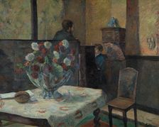 Flowers, Still Life, 1881. Creator: Paul Gauguin