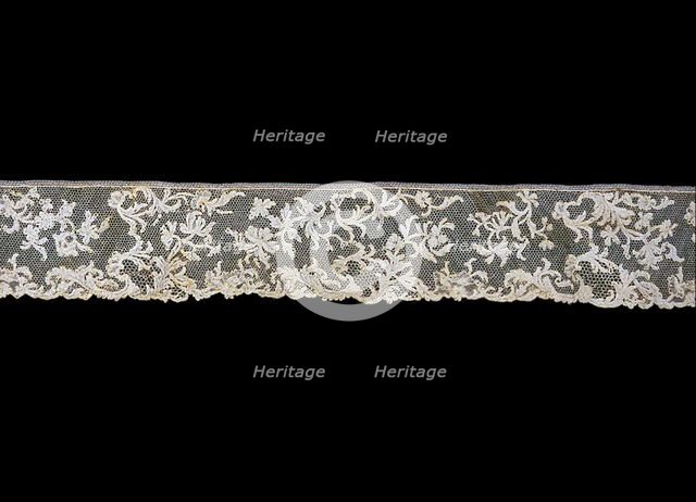 Flounce (Used as Quilling), Italy, 1760s. Creator: Unknown.