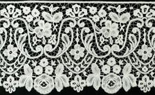 Flounce, Belgium, 1865/85. Creator: Unknown