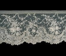 Flounce, Belgium, 1875/1900. Creator: Unknown