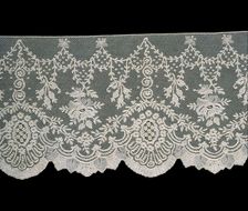 Flounce, Belgium, 1875/1900. Creator: Unknown