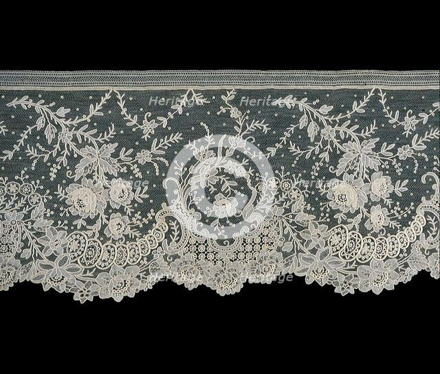 Flounce, Belgium, 1875/1900. Creator: Unknown.