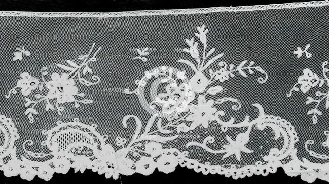 Flounce, Belgium, 1875/1900. Creator: Unknown.