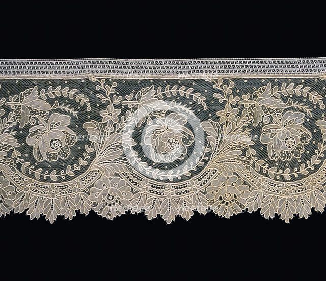 Flounce, Belgium, 1875/1900. Creator: Unknown.