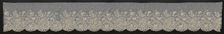 Flounce, early 1800s. Creator: Unknown