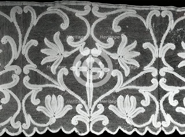 Flounce (From an Alb), Italy, 1725/75. Creator: Unknown.
