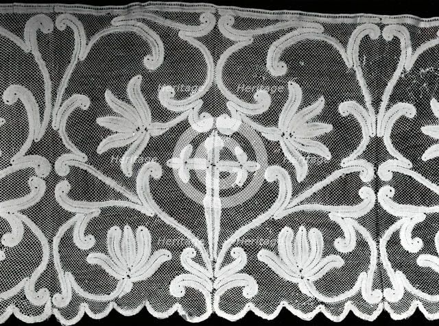 Flounce (From an Alb), Italy, 1725/75. Creator: Unknown.