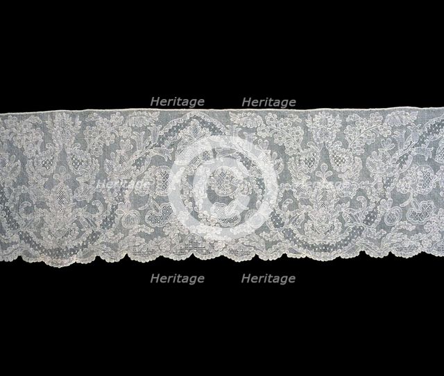 Flounce, France, 1740s/50s. Creator: Unknown.