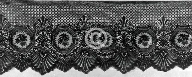 Flounce, France, 1870s/80s. Creator: Unknown.