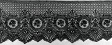 Flounce, France, 1870s/80s. Creator: Unknown