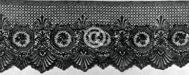 Flounce, France, 1870s/80s. Creator: Unknown.