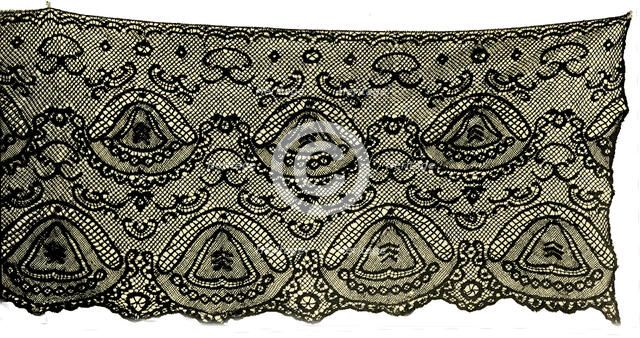 Flounce, France, 1875/1900. Creator: Unknown.