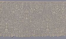 Flounce, France, c. 1700. Creator: Unknown