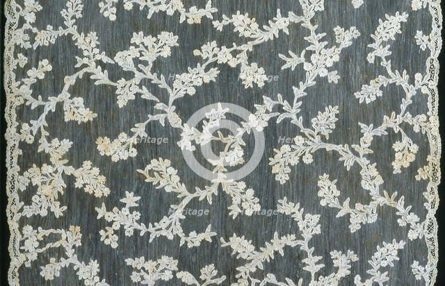 Flounce (Incomplete), Burano, 1760s. Creator: Unknown.