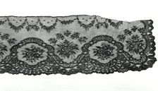 Flounce (Incomplete), England, 1850/75. Creator: Unknown