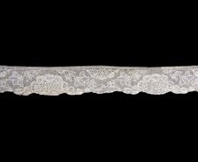 Flounce (Incomplete), Flanders, 1720s/30s. Creator: Unknown