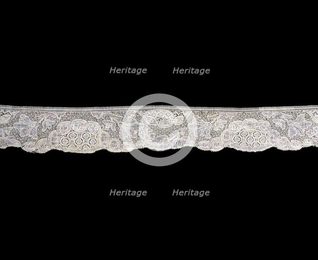 Flounce (Incomplete), Flanders, 1720s/30s. Creator: Unknown.