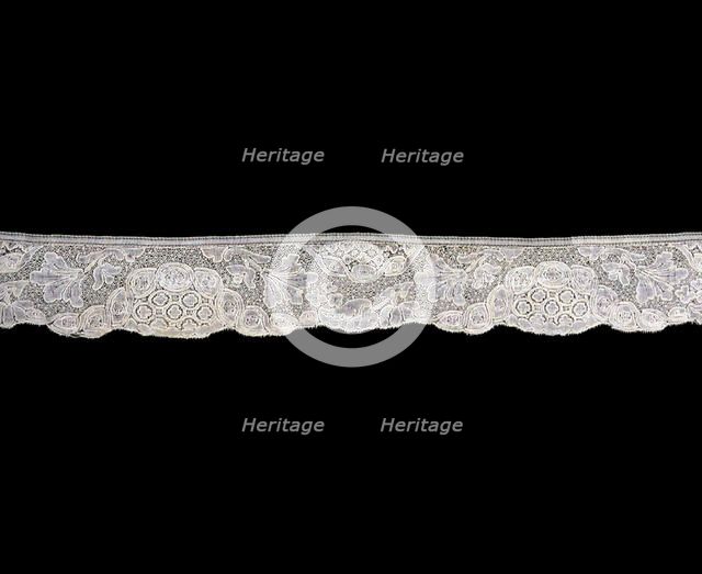 Flounce (Incomplete), Flanders, 1720s/30s. Creator: Unknown.