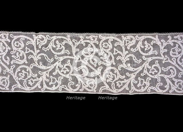 Flounce, Italy, 1650/1775. Creator: Unknown.