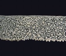 Flounce, Italy, 1675/1700. Creator: Unknown