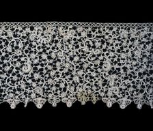 Flounce, Italy, 1675/1700. Creator: Unknown