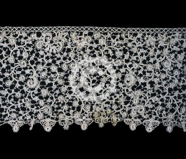 Flounce, Italy, 1675/1700. Creator: Unknown.