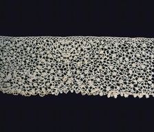 Flounce, Italy, 1675/1700. Creator: Unknown