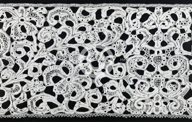 Flounce, Italy, 1701/25. Creator: Unknown.
