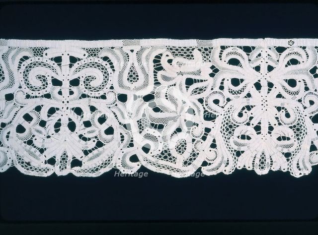 Flounce, Italy, 1701/25. Creator: Unknown.