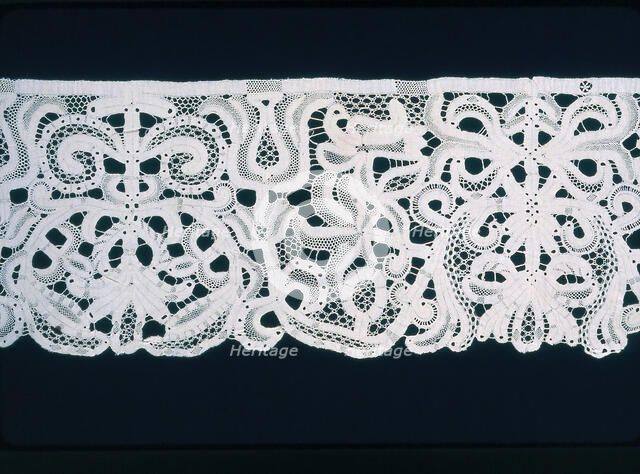 Flounce, Italy, 1701/25. Creator: Unknown.