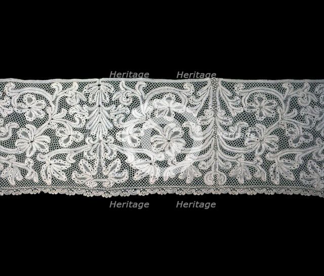 Flounce, Italy, 1701/50. Creator: Unknown.