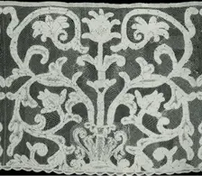 Flounce, Italy, 1725/75. Creator: Unknown