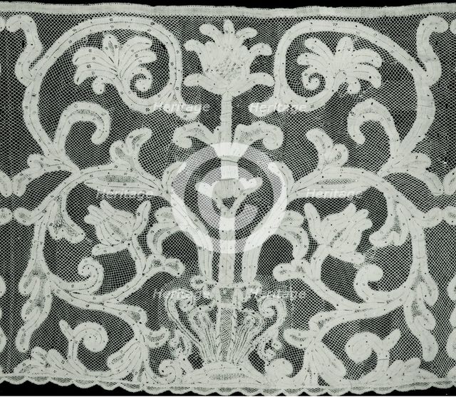 Flounce, Italy, 1725/75. Creator: Unknown.