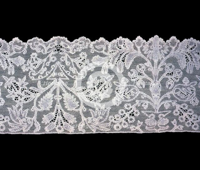 Flounce, Italy, 1775/1800. Creator: Unknown.