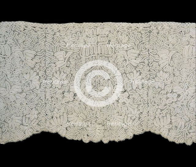 Flounce (Possibly Valance from a Bed), Italy, 1675/1750. Creator: Unknown.
