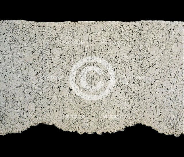 Flounce (Possibly Valance from a Bed), Italy, 1675/1750. Creator: Unknown.