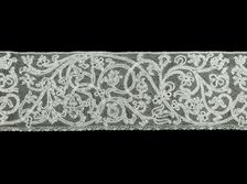 Flounce (Possibly From an Alb), Italy, 1701/50. Creator: Unknown