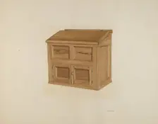 Flour Bin, c. 1939. Creator: Grace Bolser