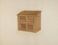 Flour Bin, c. 1939. Creator: Grace Bolser