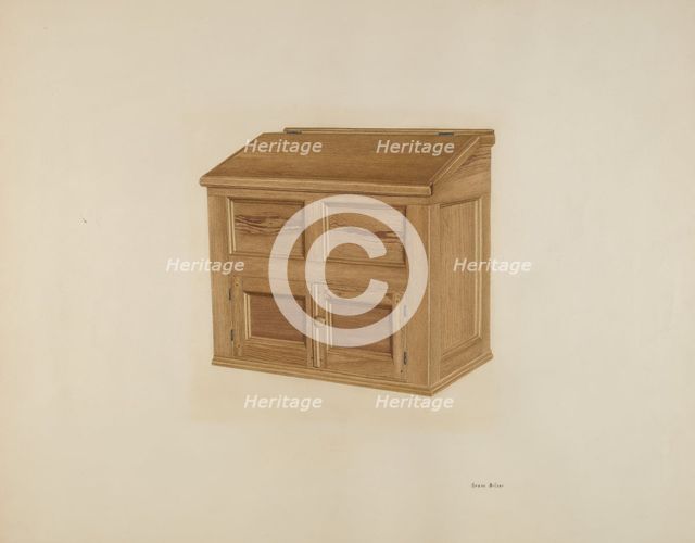 Flour Bin, c. 1939. Creator: Grace Bolser.