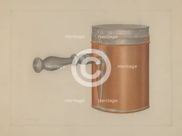 Flour Sifter, c. 1937. Creator: Arthur Wegg.