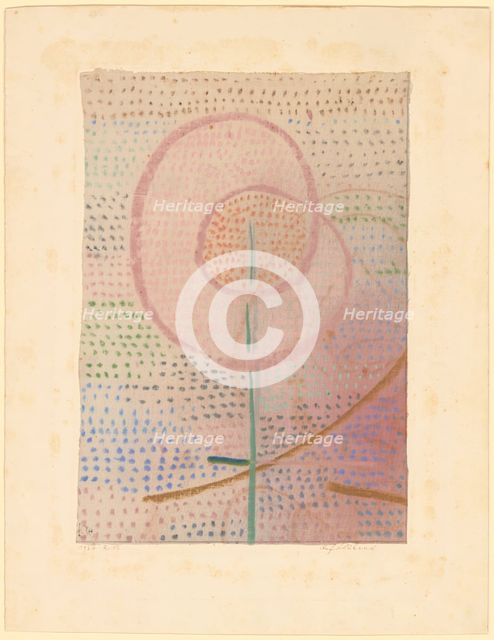 Flourishing, 1934. Creator: Paul Klee.