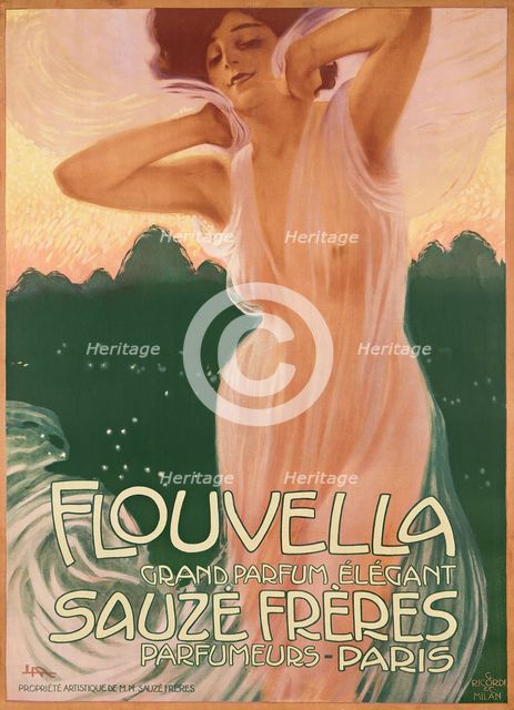 Flouvella Sauzé Frères. Creator: Metlicovitz, Leopoldo (1868-1944).