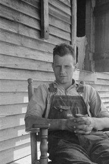 Floyd Burroughs, Hale County, Alabama, 1936. Creator: Walker Evans