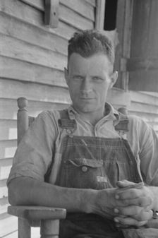 Floyd Burroughs, Hale County, Alabama, 1936. Creator: Walker Evans