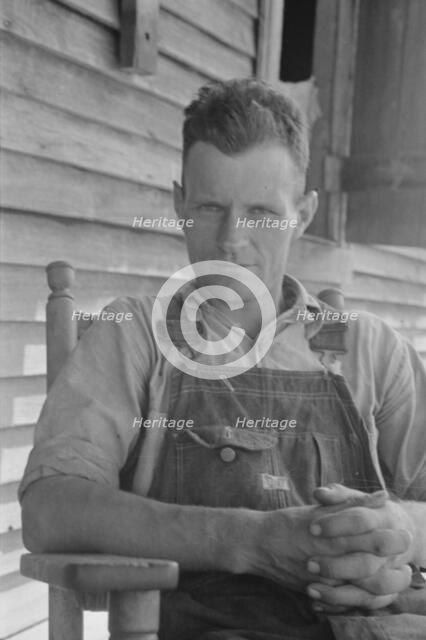 Floyd Burroughs, Hale County, Alabama, 1936. Creator: Walker Evans.
