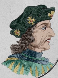 Fruela II, (c874-925), King of Asturias (910-924) and King of León (924-925), 1853. Creator: Unknown